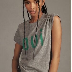 Clare V. Sold out OUI tee size medium